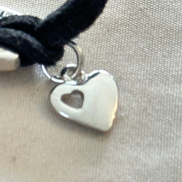 2/$10 Silver tone & double black Cord bracelet “Choose Your Dreams“ - Picture 5 of 15